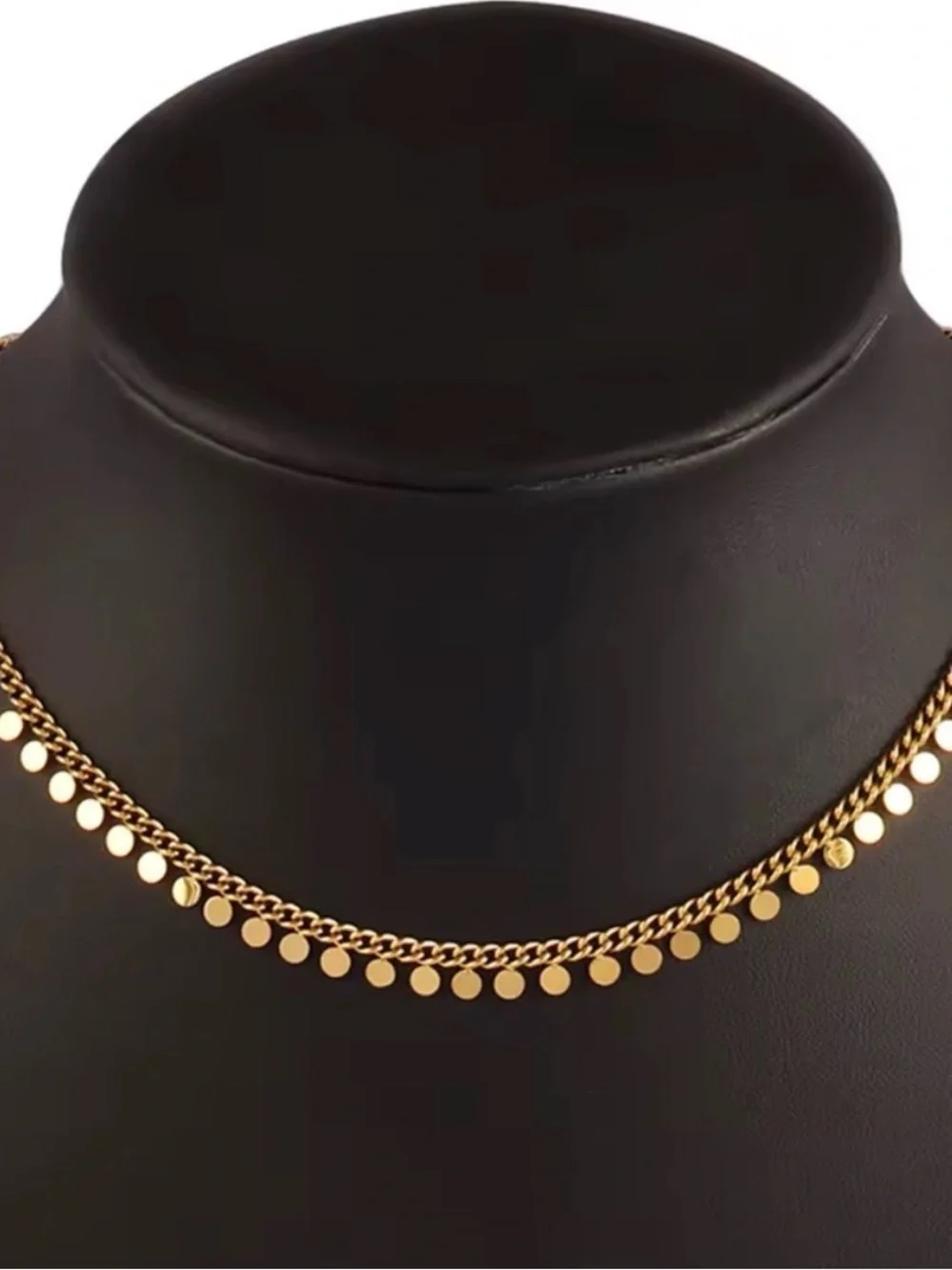Round Tassel Pendant Necklace Waterproof